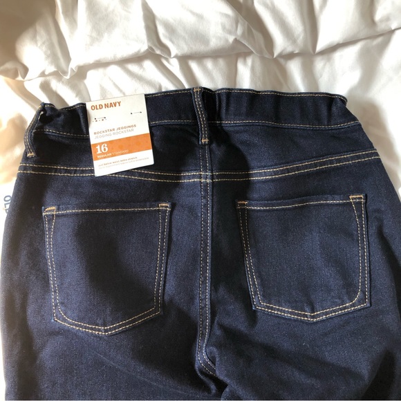 Old Navy - Rockstar Jeggings (Girls/Youth), Size 16 - Picture 4 of 9